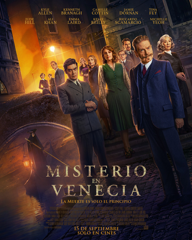 Poster oficial de "Misterio en Venecia".