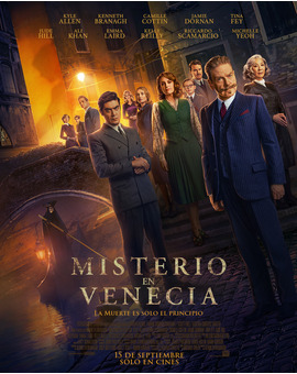 Poster oficial de "Misterio en Venecia".