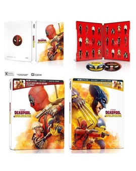 Tendremos dos steelbooks para "Deadpool y Lobezno".
