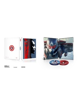 Steelbook de Capitán América. Brave New World.