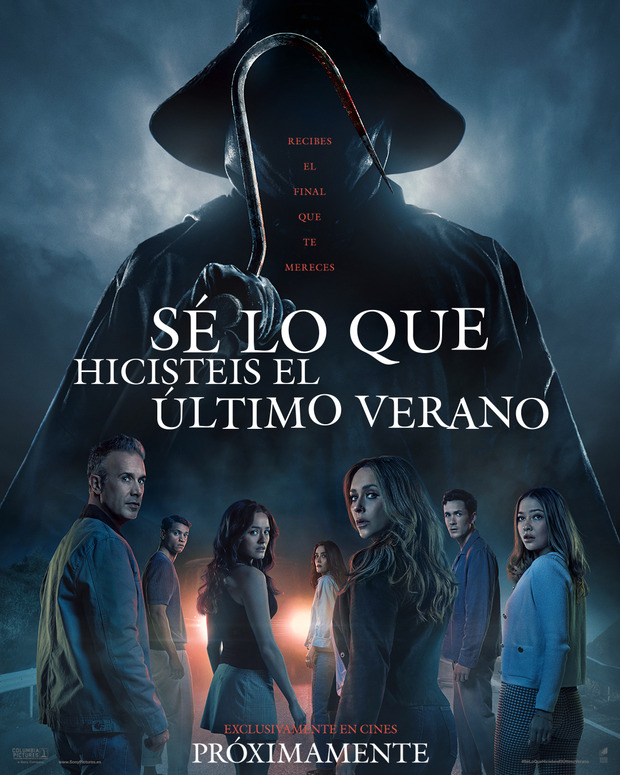 Poster oficial de " Sé lo que hicisteis el último verano".