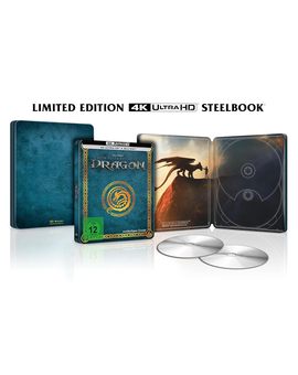 Diseño del steelbook de Como entrenar a tu dragón.