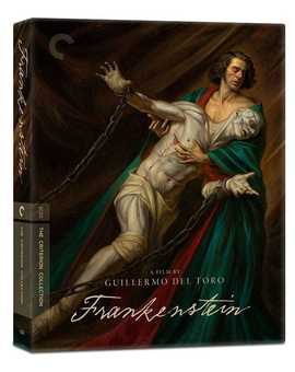 Diseño del bluray de Frankenstein.