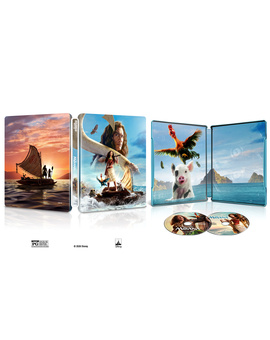 Diseño del steelbook de "Vaiana"
