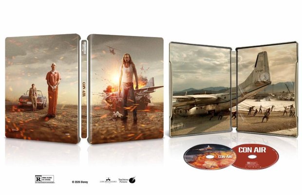 Steelbook 4K de "Con Air".
