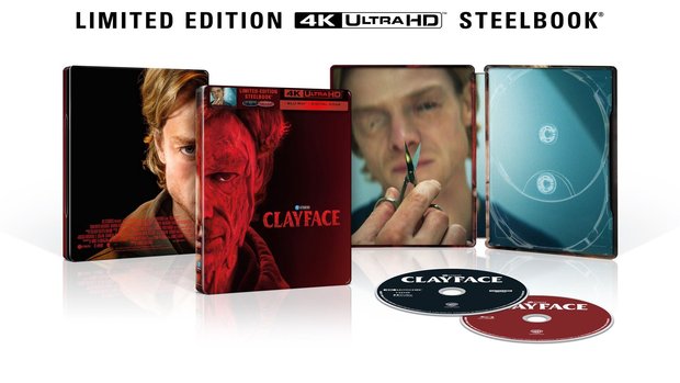 Diseño del steelbook de "Clayface".