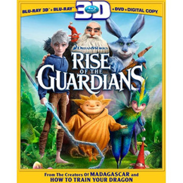 Portada del blu-ray de El origen de los guardianes