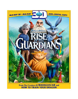 Portada del blu-ray de El origen de los guardianes