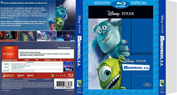 Slipcover de Monstruos,S.A.