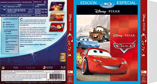 Slipcover de Cars