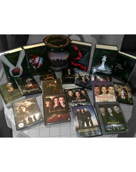 Mi colección de la saga Crepúsculo
