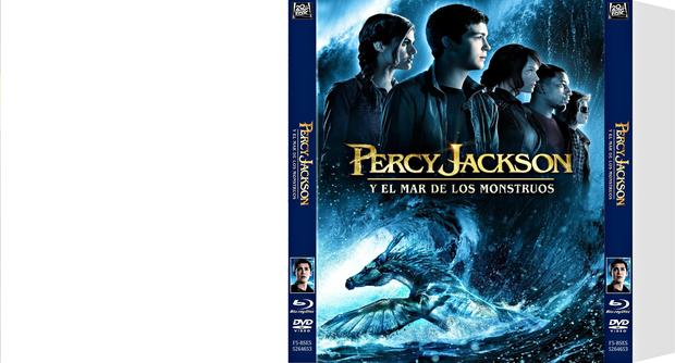 Slipcover de Percy Jackson y el mar de los monstruos