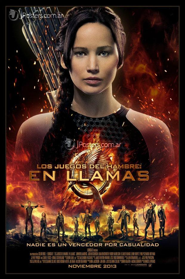 Poster final de "En Llamas"