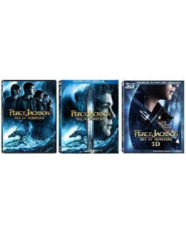 Sorprendentes portadas para el lanzamiento de Percy Jackson y el mar de los monstruos.