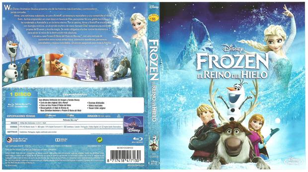 Caratula de "Frozen: El reino del hielo"
