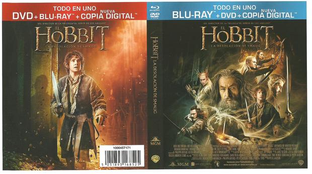 Caratula 1"El Hobbit: La desolacion de smaug".