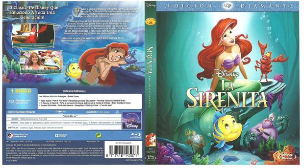 Caratula de "La Sirenita: Edición Diamante".