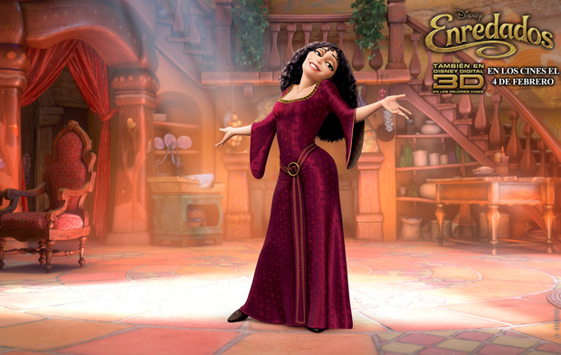 Madre Gothel "Enredados".