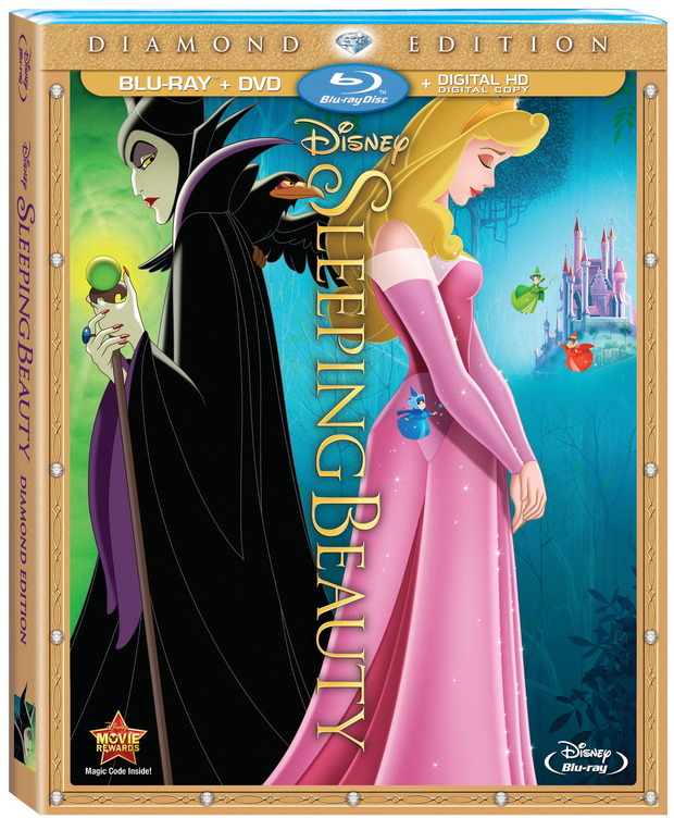 Edición america de "La bella durmiente".