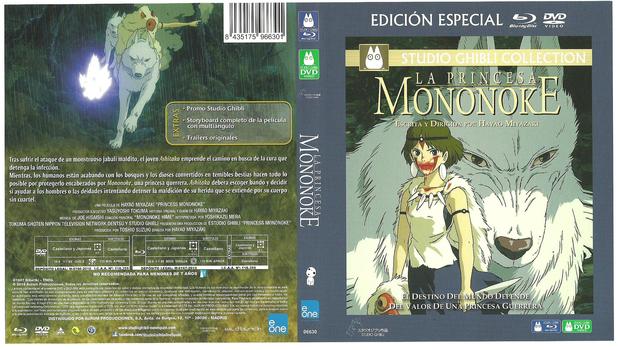 Caratula "La Princesa Mononoke".