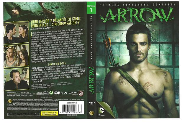 Caratula "Arrow: 1º Temporada" dvd