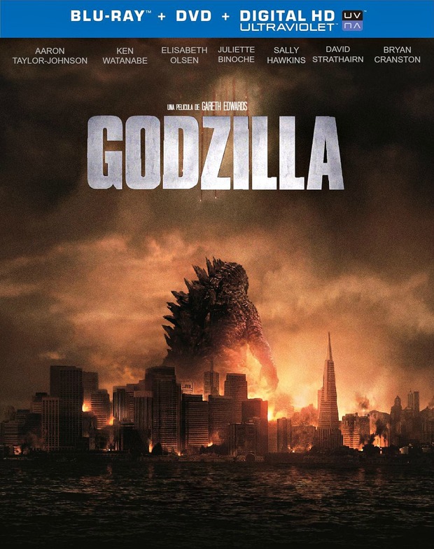 Mi portada para el blu-ray de "GODZILLA".
