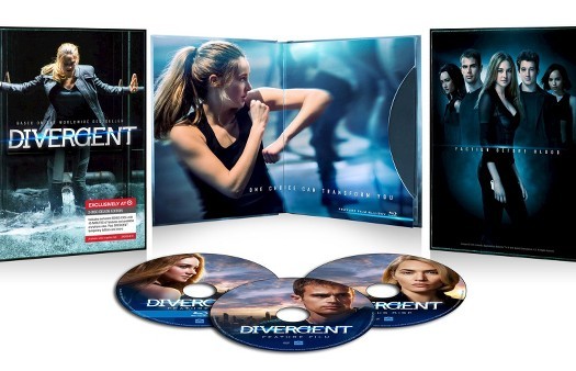 Edicion deluxe de Divergente.