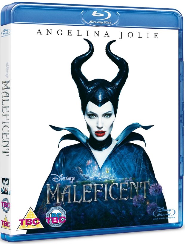 Portada del blu-ray de MALEFICA.