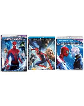 Ediciones americanas y posiblemente tambien españolas de The amazing Spider-Man 2 el poder de Electro.
