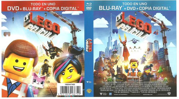 Caratula delantera de "La Lego Pelicula".
