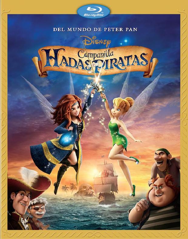 Portada de Campanilla hadas y piratas.