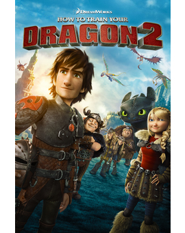 Ya hay portada para Como entrenar a tu dragón 2.