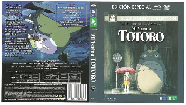 Caratula "Mi vecino Totoro".