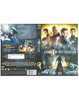 Caratula DVD "Los 4 Fantásticos".