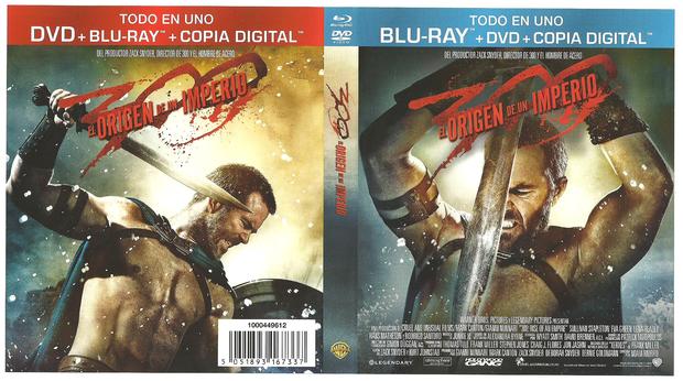 Caratula exterior de "300 El origen de un imperio".