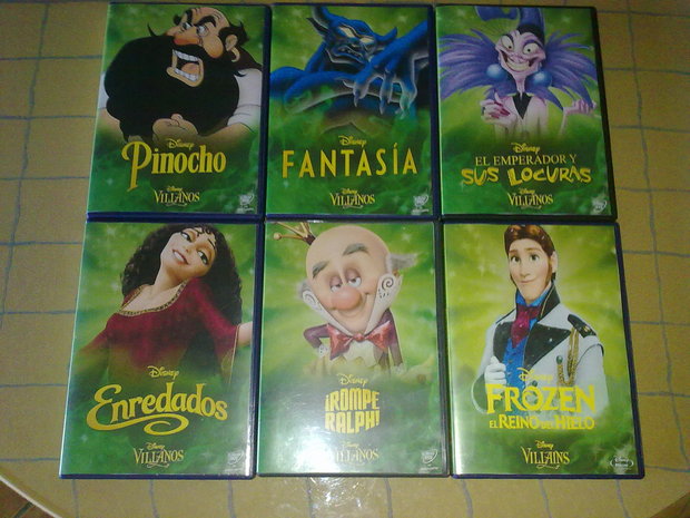 Ediciones de los villanos echas por mi.
