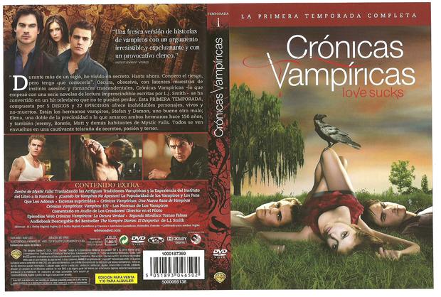 Caratula "Cronicas Vampiricas 1º Temporada".