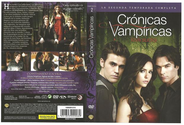 Caratula "Cronicas Vampiricas 2º Temporada".