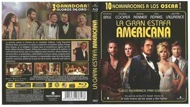 Caratula  de "La Gran Estafa Americana".
