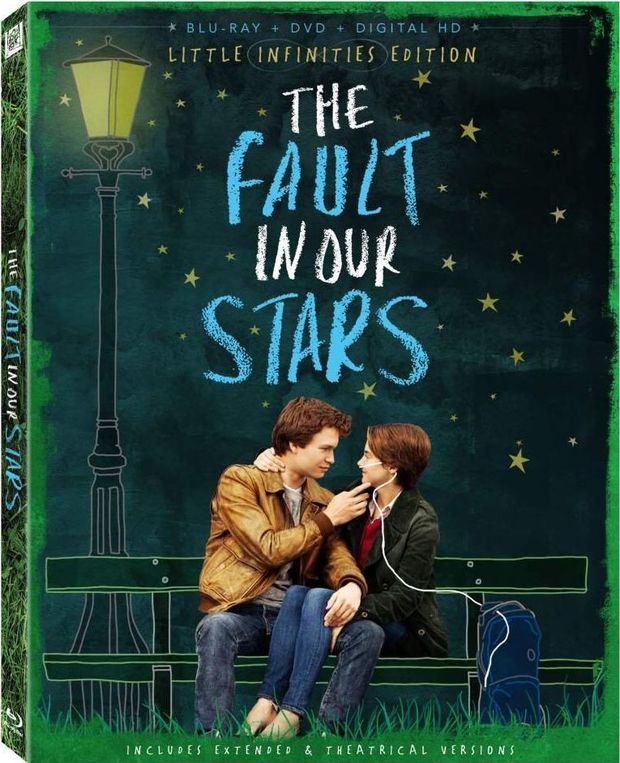 Portada del Blu-ray de "Bajo la misma estrella".