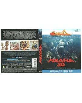 Caratula "Piraña 3D"