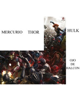 Orden del poster de Los Vengadores 2.
