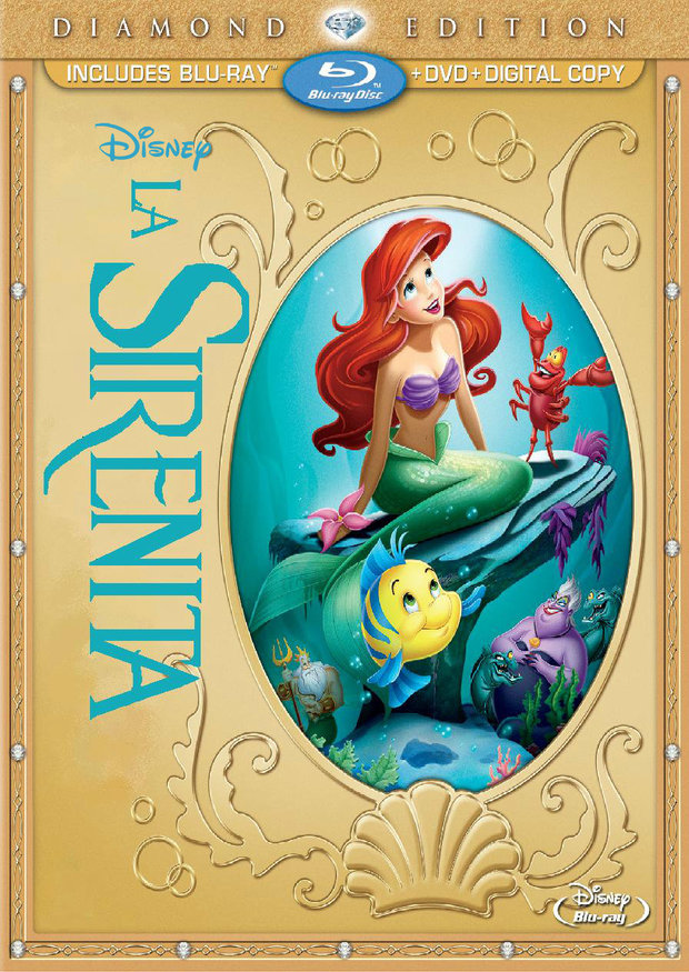 Mi portada para "La Sirenita".