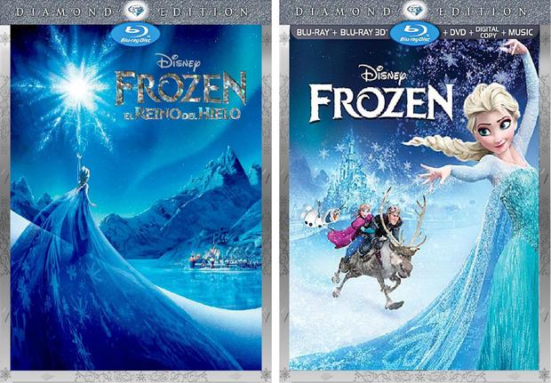 Mis portadas para "Frozen. El reino del hielo".