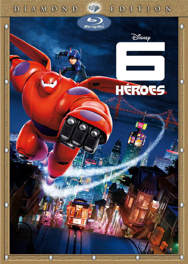 Mi portada para "6 Héroes".