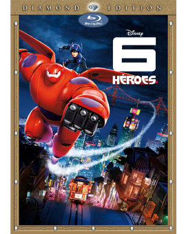 Mi portada para "6 Héroes".
