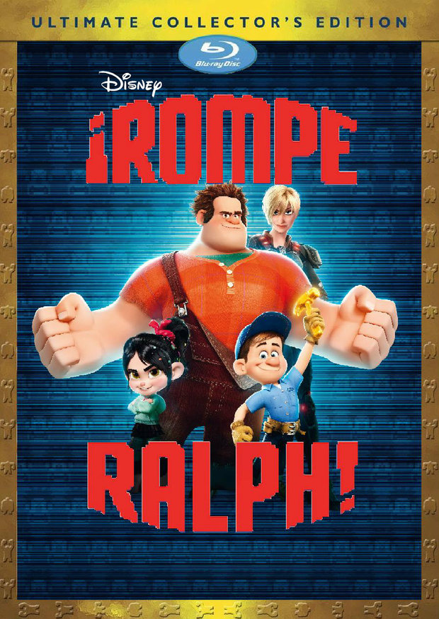 Mi portada de ¡Rompe Ralph!".
