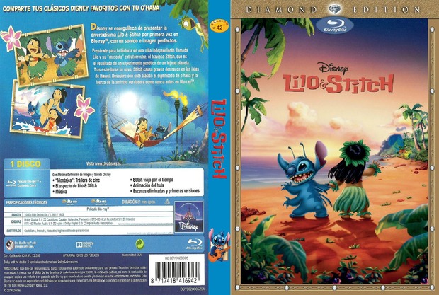 Mi caratula de "Lilo y Stitch"