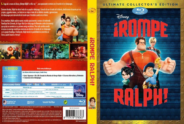 Mi caratula de "¡Rompe Ralph!"