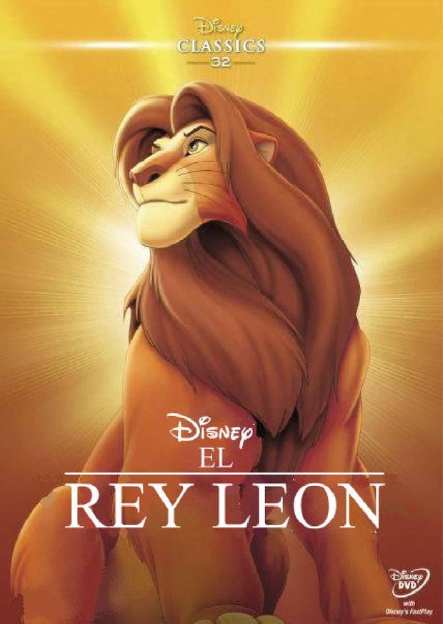 Portada "El rey león" de la colección.